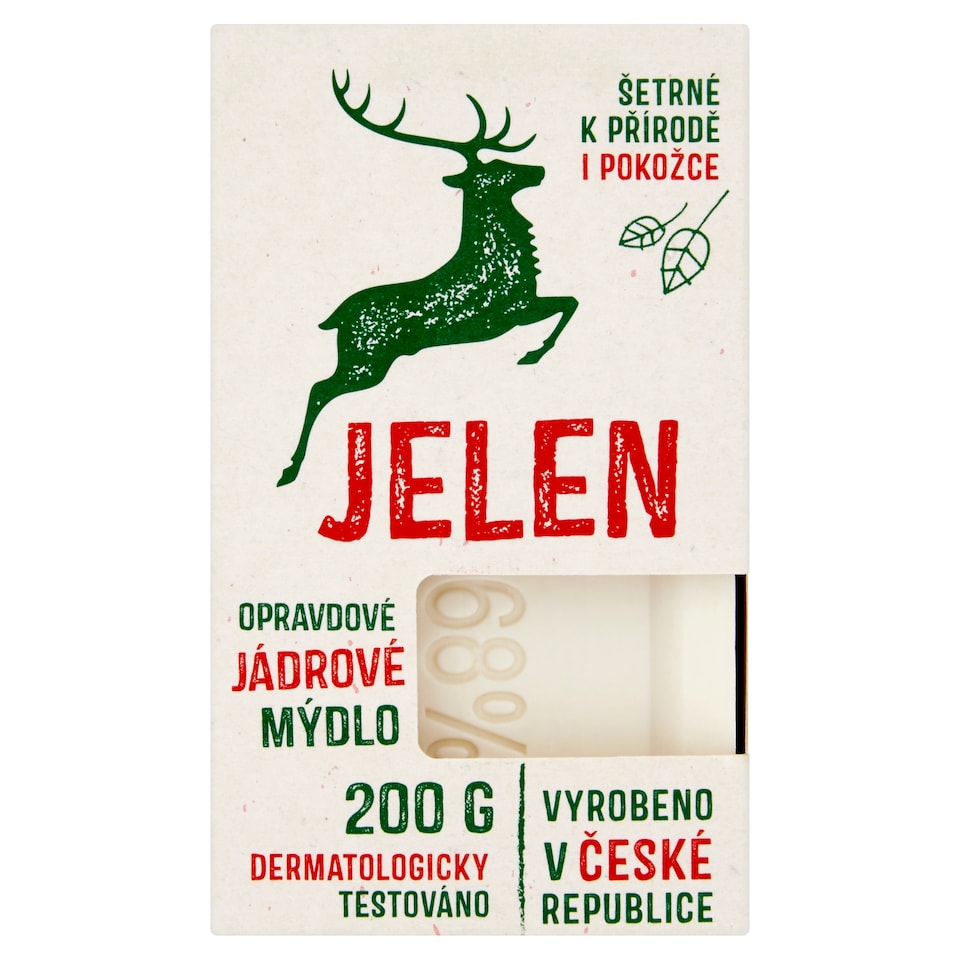 Obrázek 1 pro produkt Jelen Opravdové jádrové mýdlo 200g