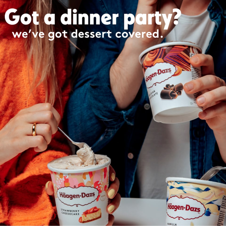 image 1 of Haagen-Dazs Ice Cream - Strawberry Cheesecake 460ml