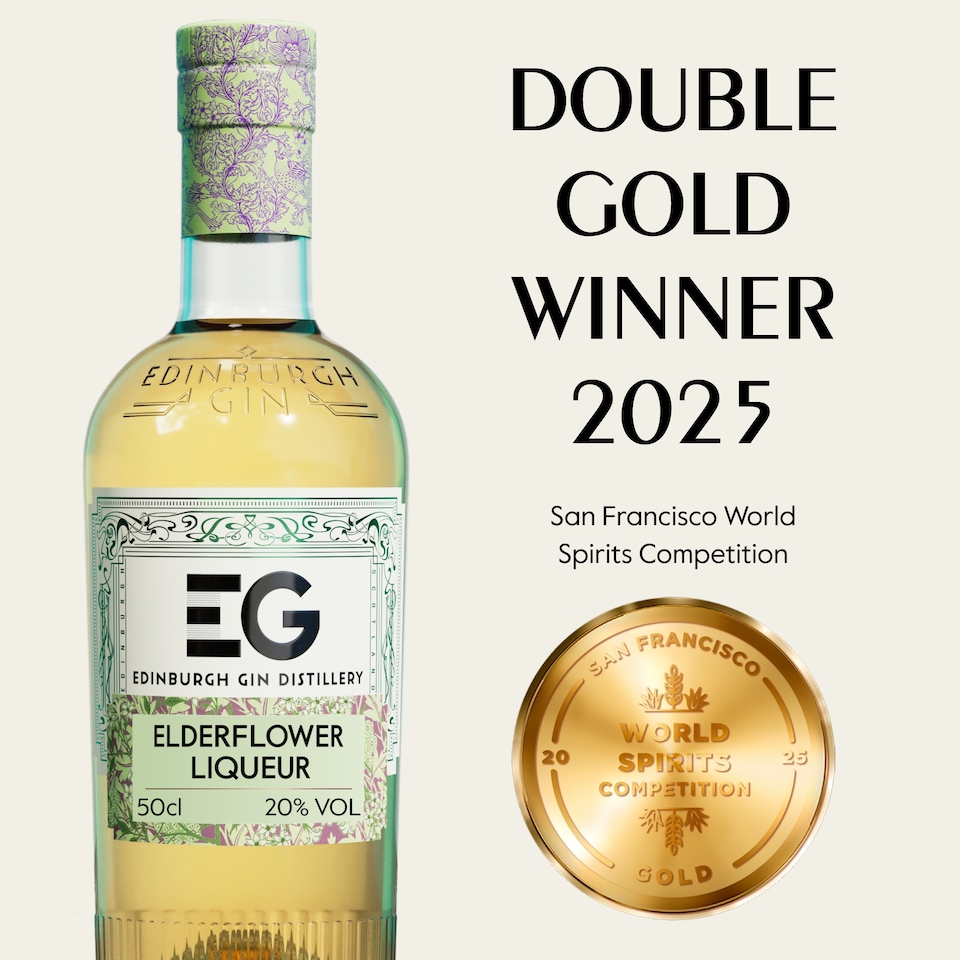 image 1 of Edinburgh Gin Elderflower Liqueur 50Cl