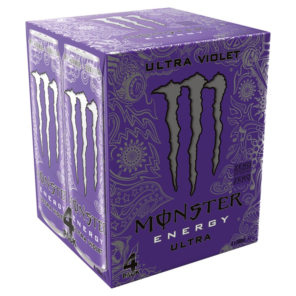 Monster Ultra Violet 4X500ml