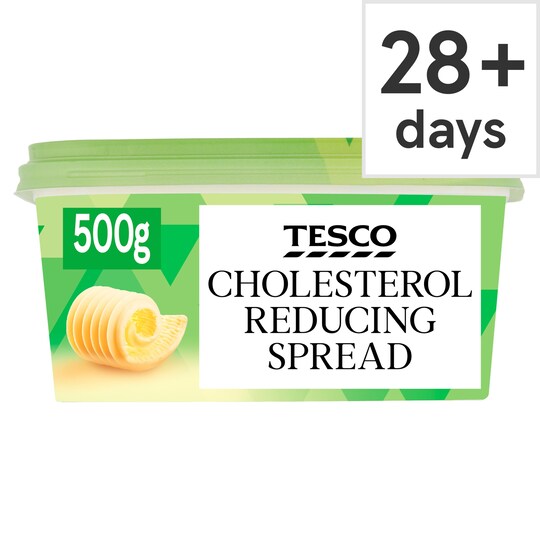 Tesco Cholesterol Reducing Spread 500G Tesco Groceries