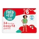 image 1 of Fred & Flo Easy Fit Size 6 Nappy Pant 34 Pack