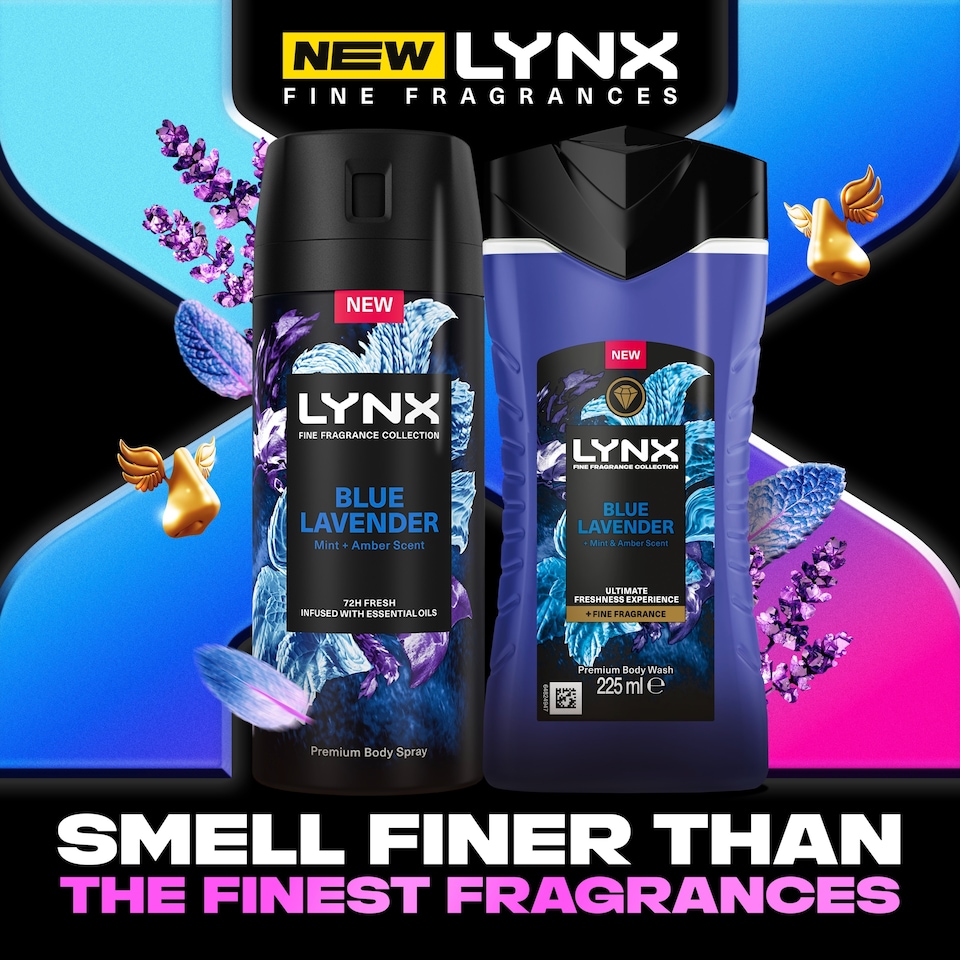 image 1 of Lynx Fine Fragrance Blue Lavender Duo Gift Set