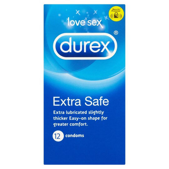 Durex Condom Extra Safe 12 Pack Tesco Groceries