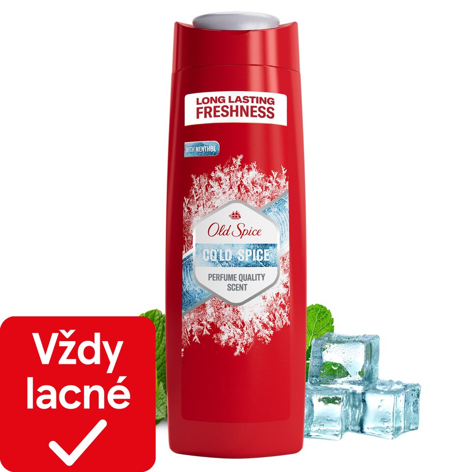 obrázok 1 z Old Spice Cold Spice 3 v 1 Pánsky Sprchový Gél A Šampón 400 ml