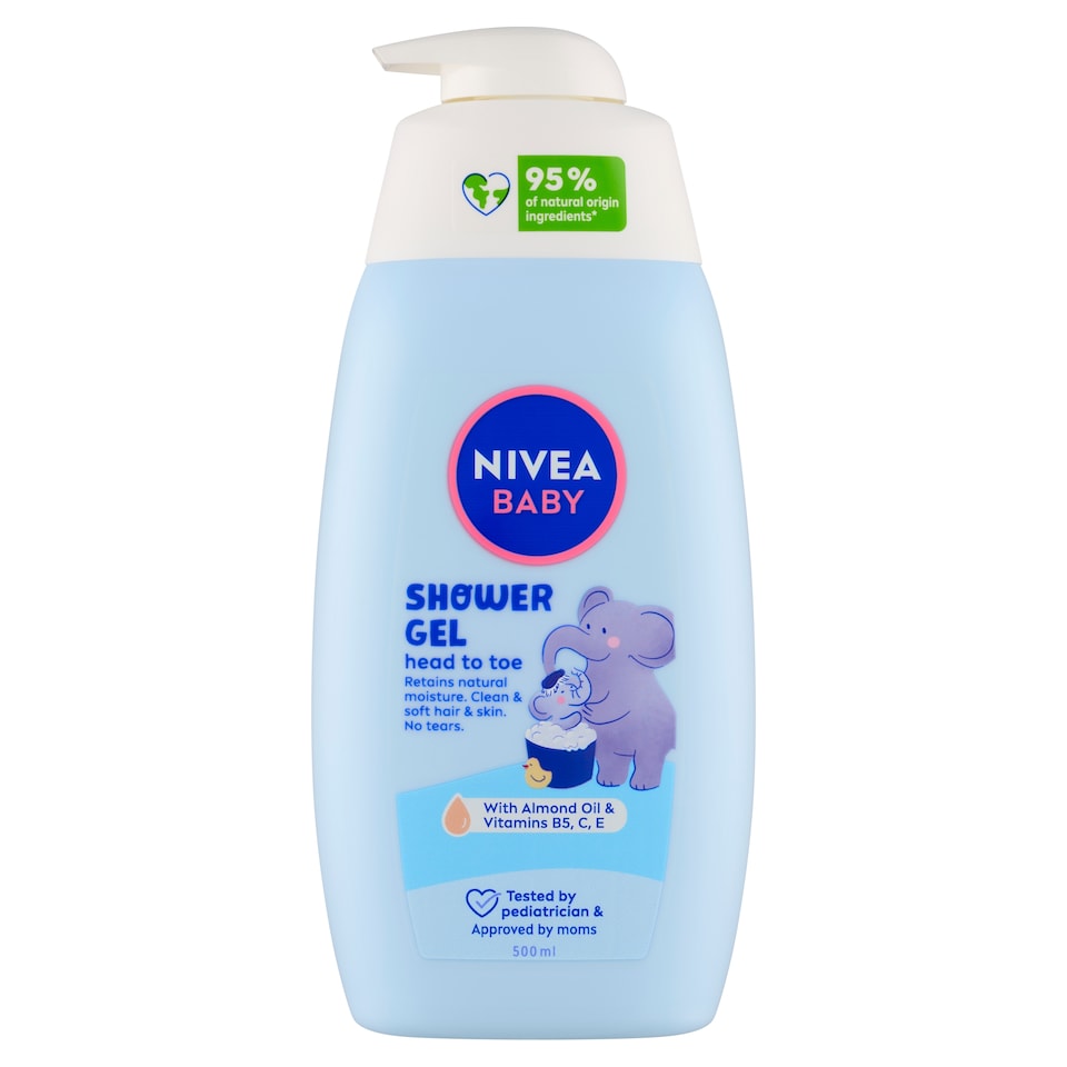 obrázok 1 z Nivea Baby Sprchovací gél pre celé telo a vlásky 500 ml