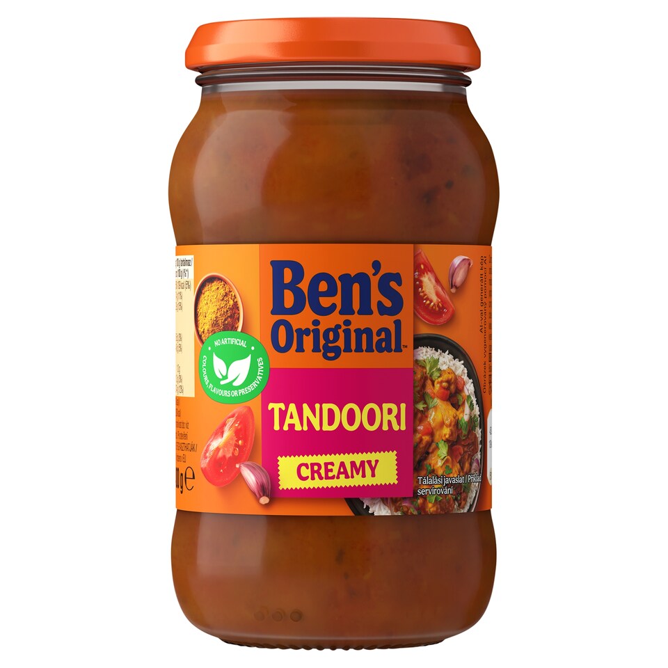 Ben's Original Tandoori Curry Sauce with Tomatoes and Cream 400 g