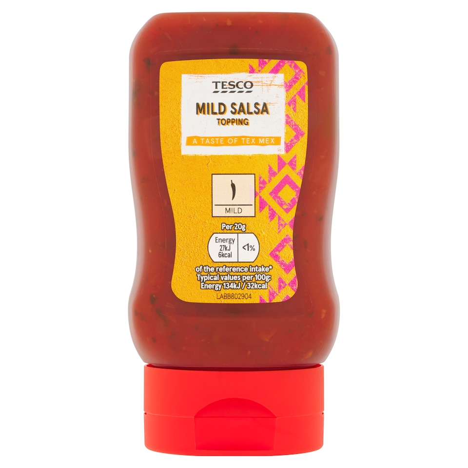 Tesco Mild Salsa Topping 290G