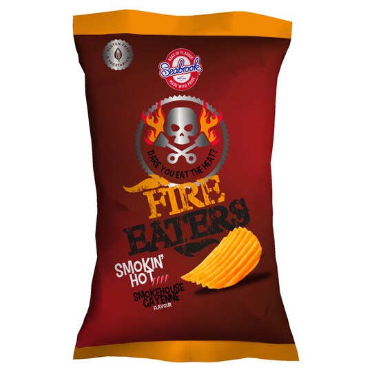 Seabrook Fire Eaters Smokin' Hot Cayenne 150G Tesco Groceries