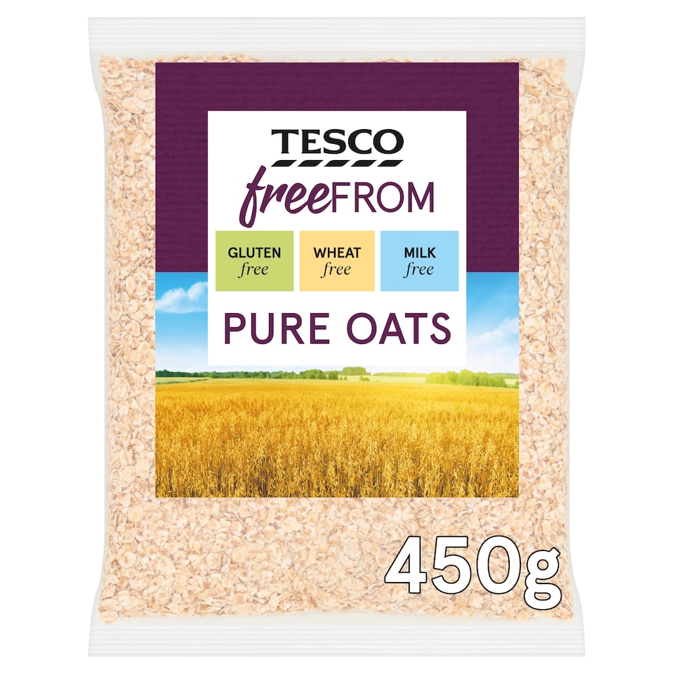 Tesco Free From Pure Oats 450G