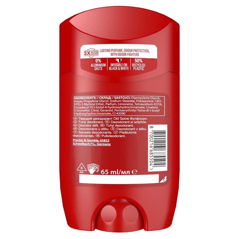 image 1 of Old Spice Wolfthorn Men's Deodorant Stick 65ml