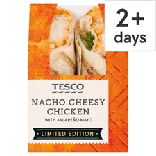Tesco Nacho Cheesy Chicken Wrap