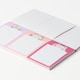 image 4 of Paperchase Terrazzo Cats Set of 3 Mini List Pads