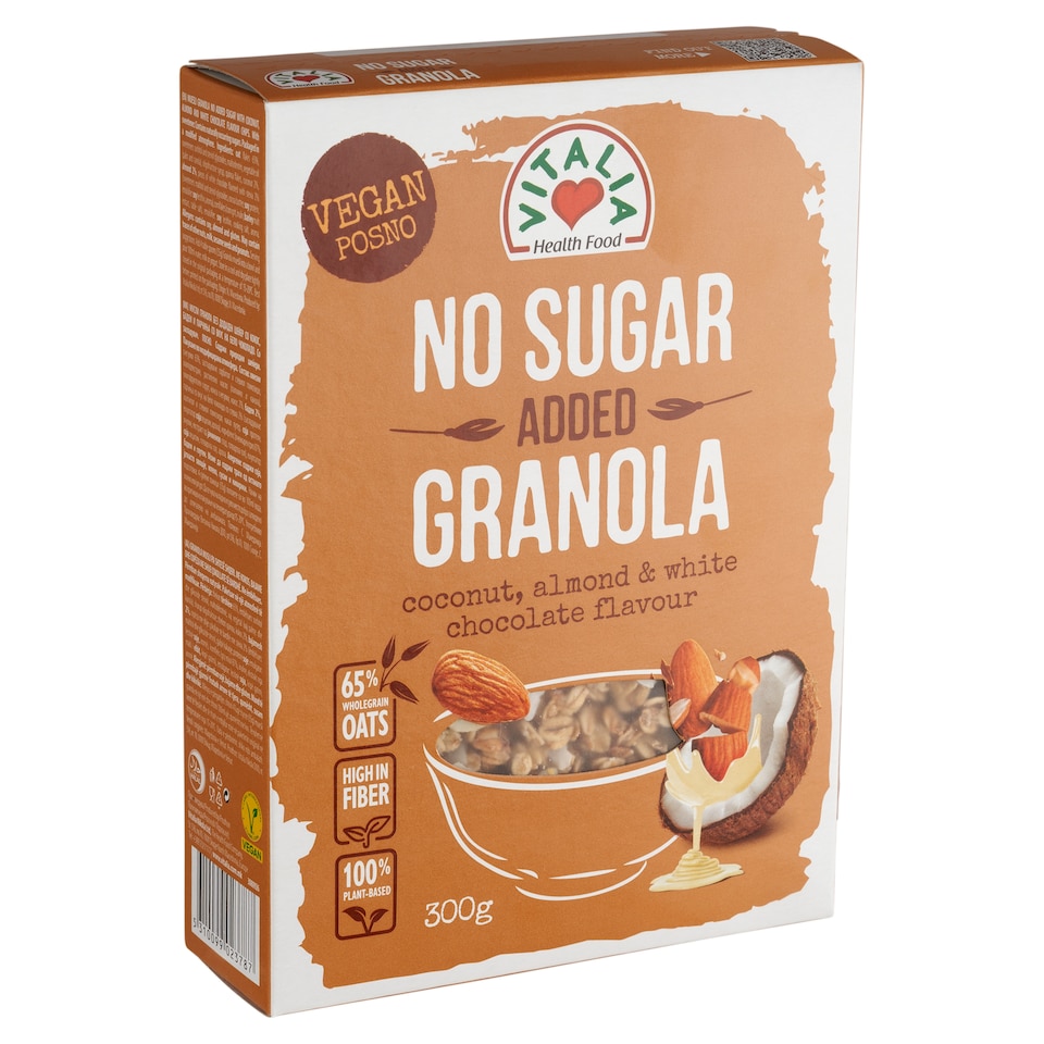 image 1 of Vitalia Granola with Coconut, Almond & White Chocolate 300 g