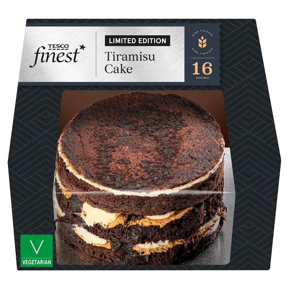 Tesco Finest Limited Edition Tiramisu Cake 16 Servings