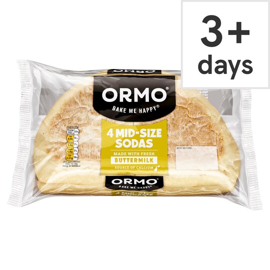 Ormo 4 MidSize Sodas Tesco Groceries
