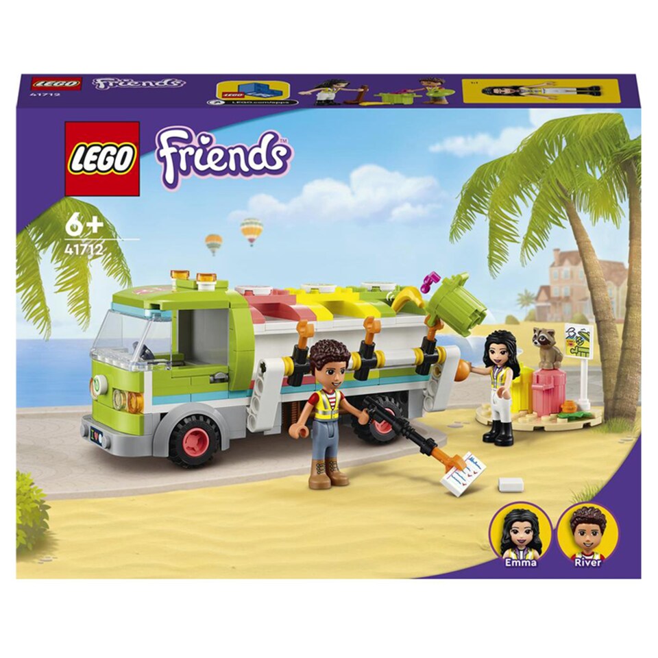 image 1 of LEGO Friends 41712 Recycling Truck