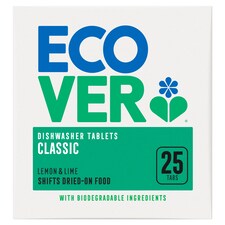 Ecover Dishwasher Tablets 25 Pack