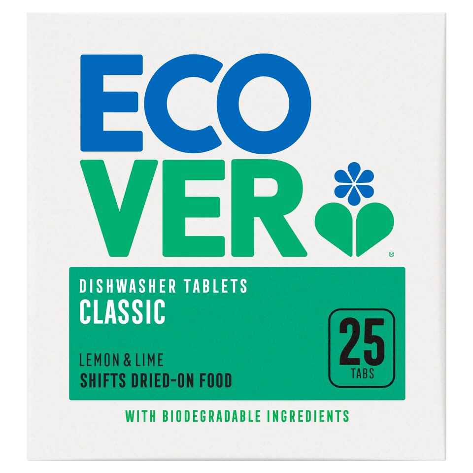 image 1 of Ecover Dishwasher Tablets 25 Pack