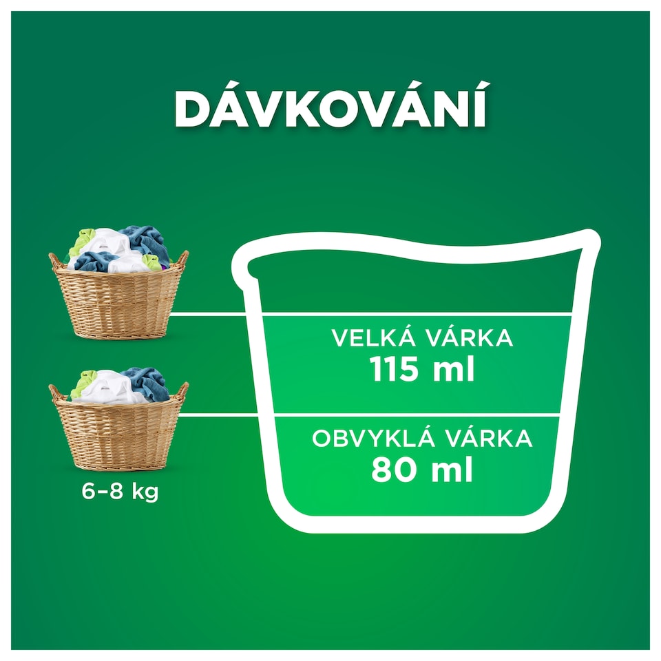 Obrázek 1 pro produkt Ariel Tekutý Prací Prostředek Mountain Spring Universal, 1.8l, 40 Praní