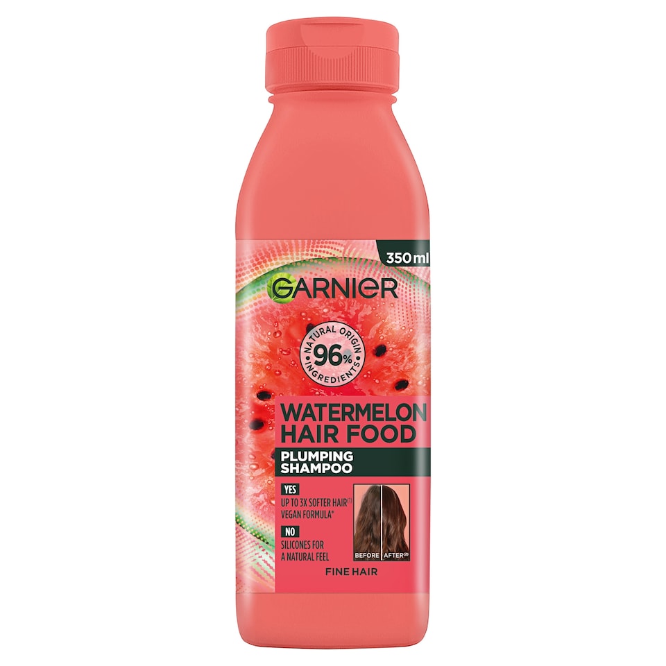 image 1 of Garnier Ultimate Blends Watermelon Shampoo 350Ml