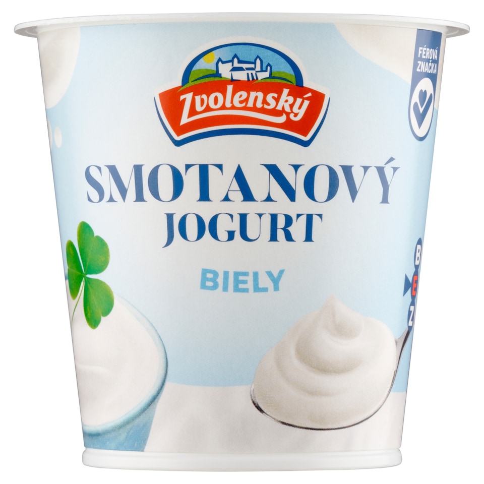obrázok 1 z Zvolenský Smotanový jogurt biely 145 g