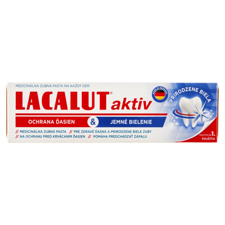image 1 of Lacalut Aktiv Medicinal Toothpaste 75 ml