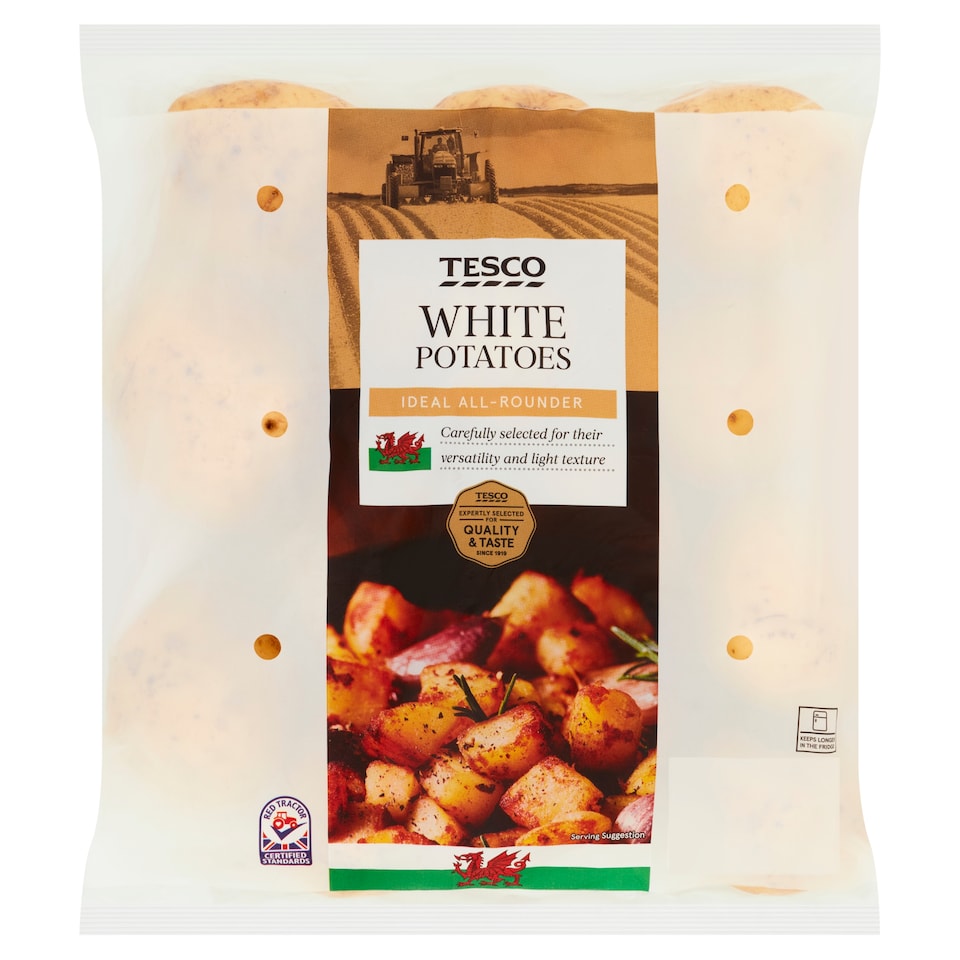 Tesco Welsh White Potatoes 2Kg