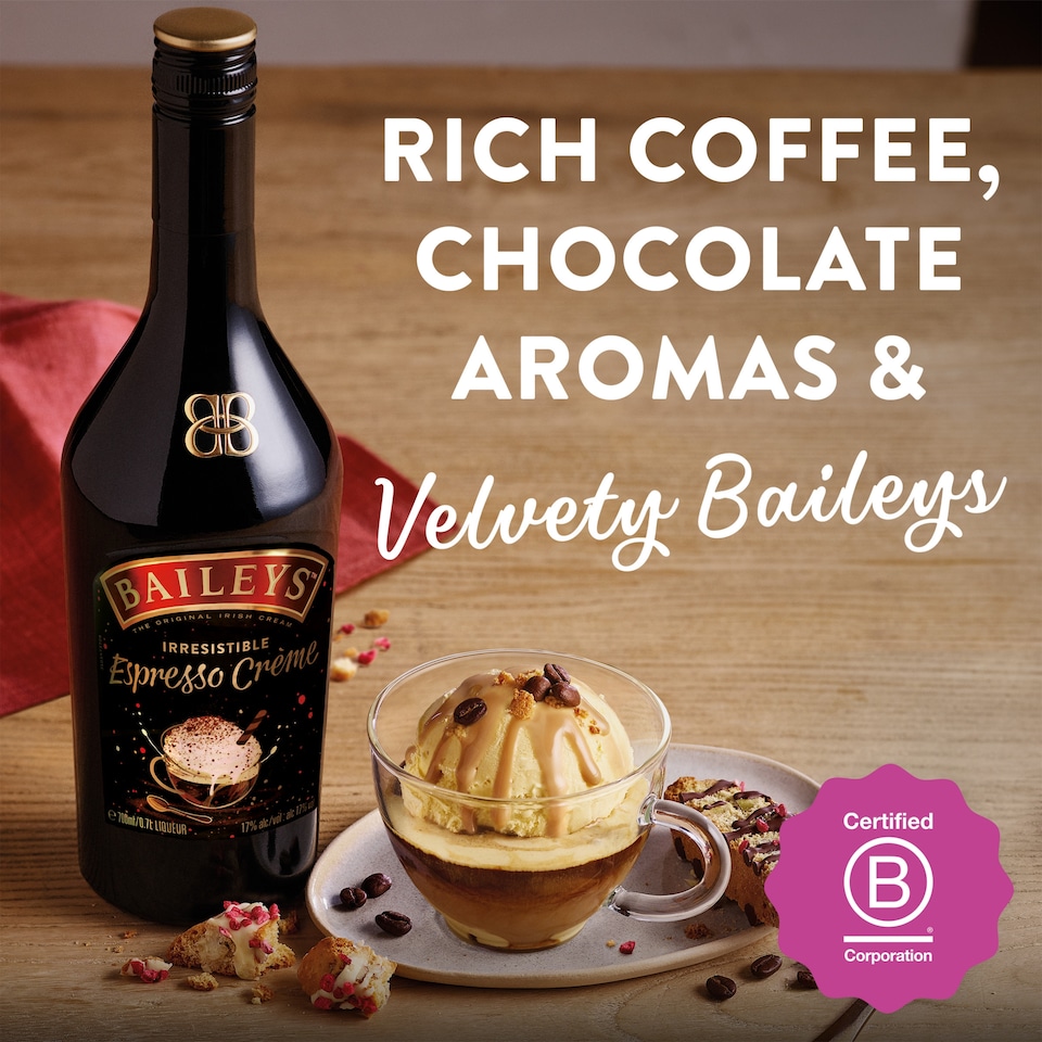 image 1 of Baileys Espresso Crème Irish Cream Liqueur Bottle 17% Vol 50Cl