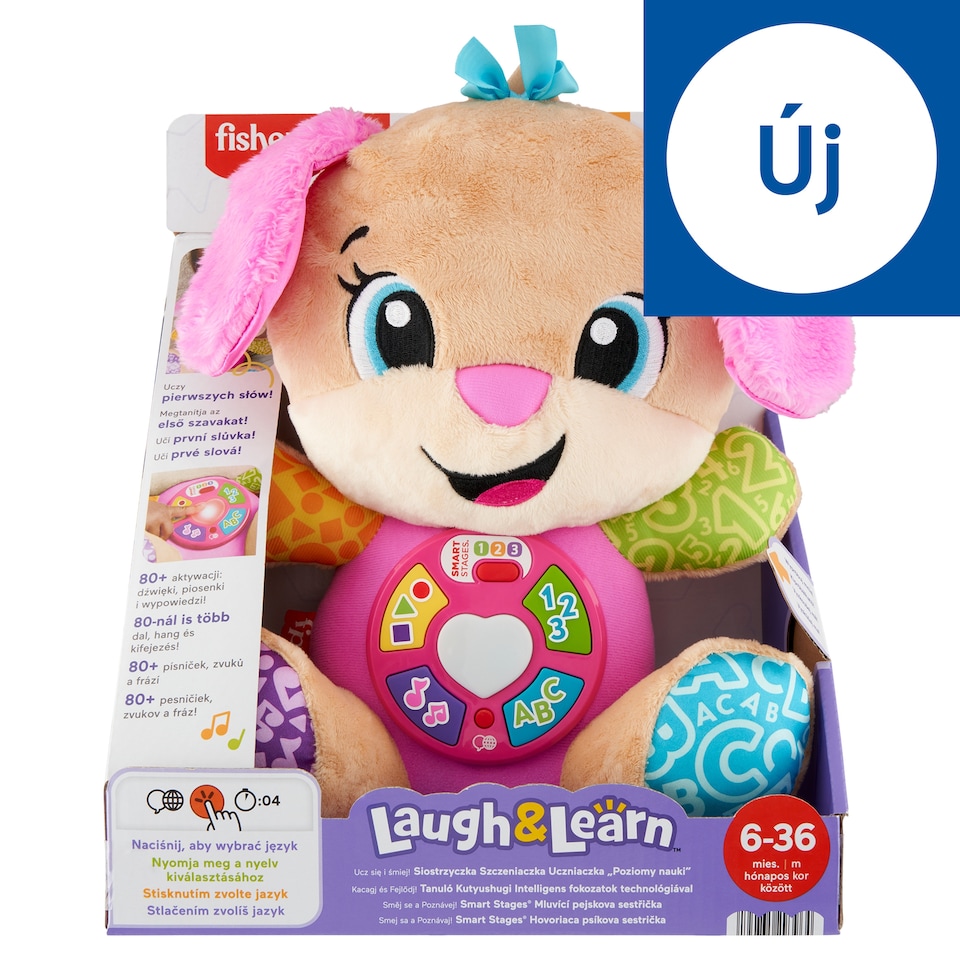 Fisher-Price tanuló kutyushugi intelligens fokozatok technológiával