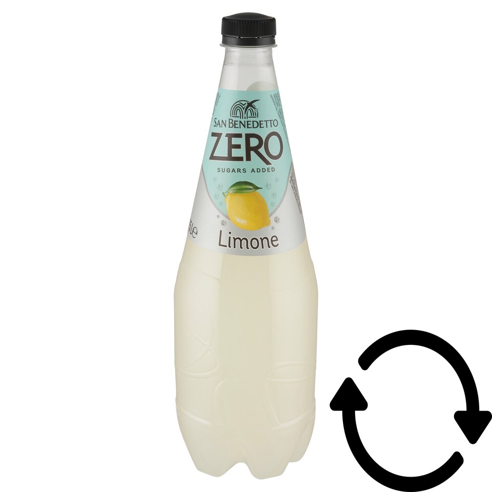 San Benedetto Limonene Non-Alcoholic, Carbon Dioxide-Enriched Fruit-Flavored Soft Drink 0,75 l