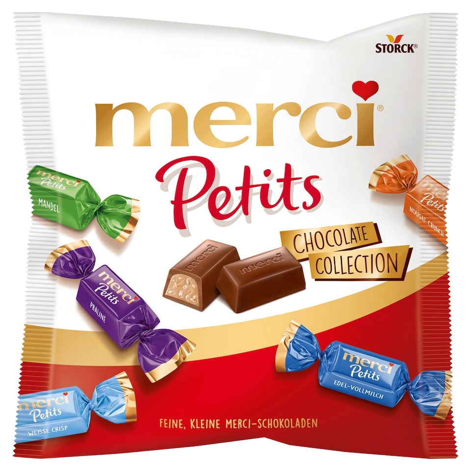 merci Petits Chocolate Collection Chocolate Pralines 125 g
