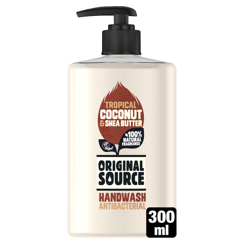 Original Source Coconut And S/Bttr Antibacterial Handwash 300Ml