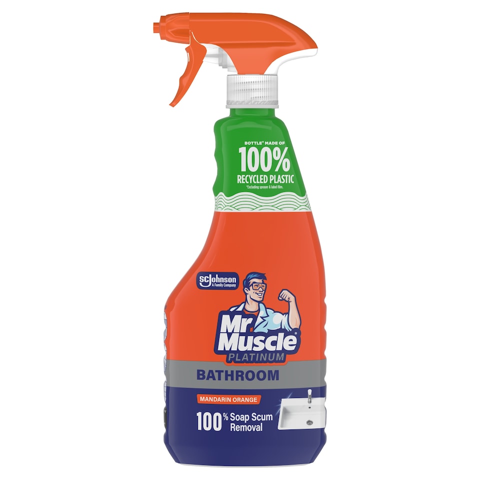 image 1 of Mr Muscle Platinum Bathroom Cleaning Spray 500ml 