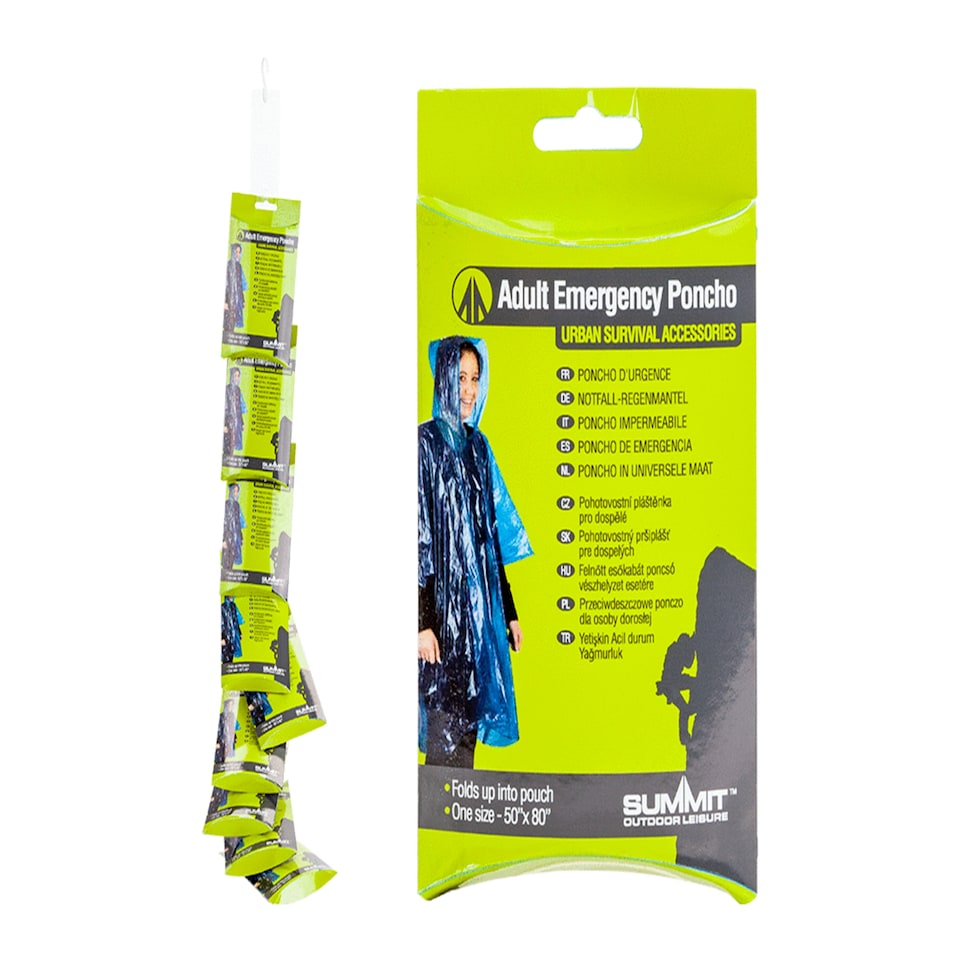 Summita Emergency Poncho Adult