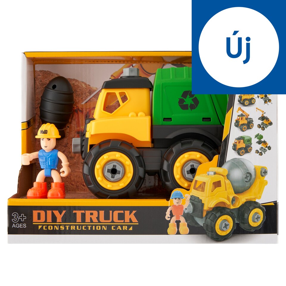 Playfellow DIY Truck Szereld Össze munkagép