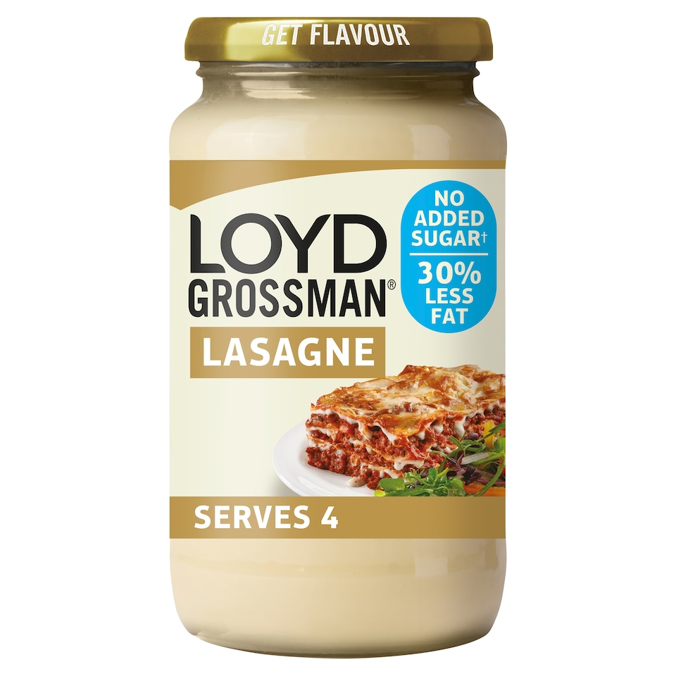 Loyd Grossman Reduced Fat White Lasagne Sauce 440G