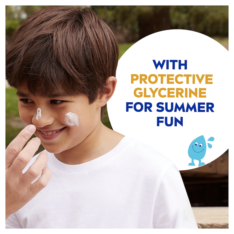 image 1 of NIVEA SUN Kids Protect & Care Sun Cream Lotion SPF50+ 50ml