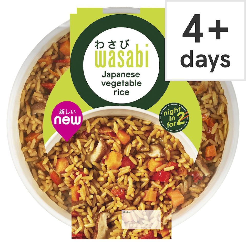 Wasabi Japanese Vegetable Rice 400G