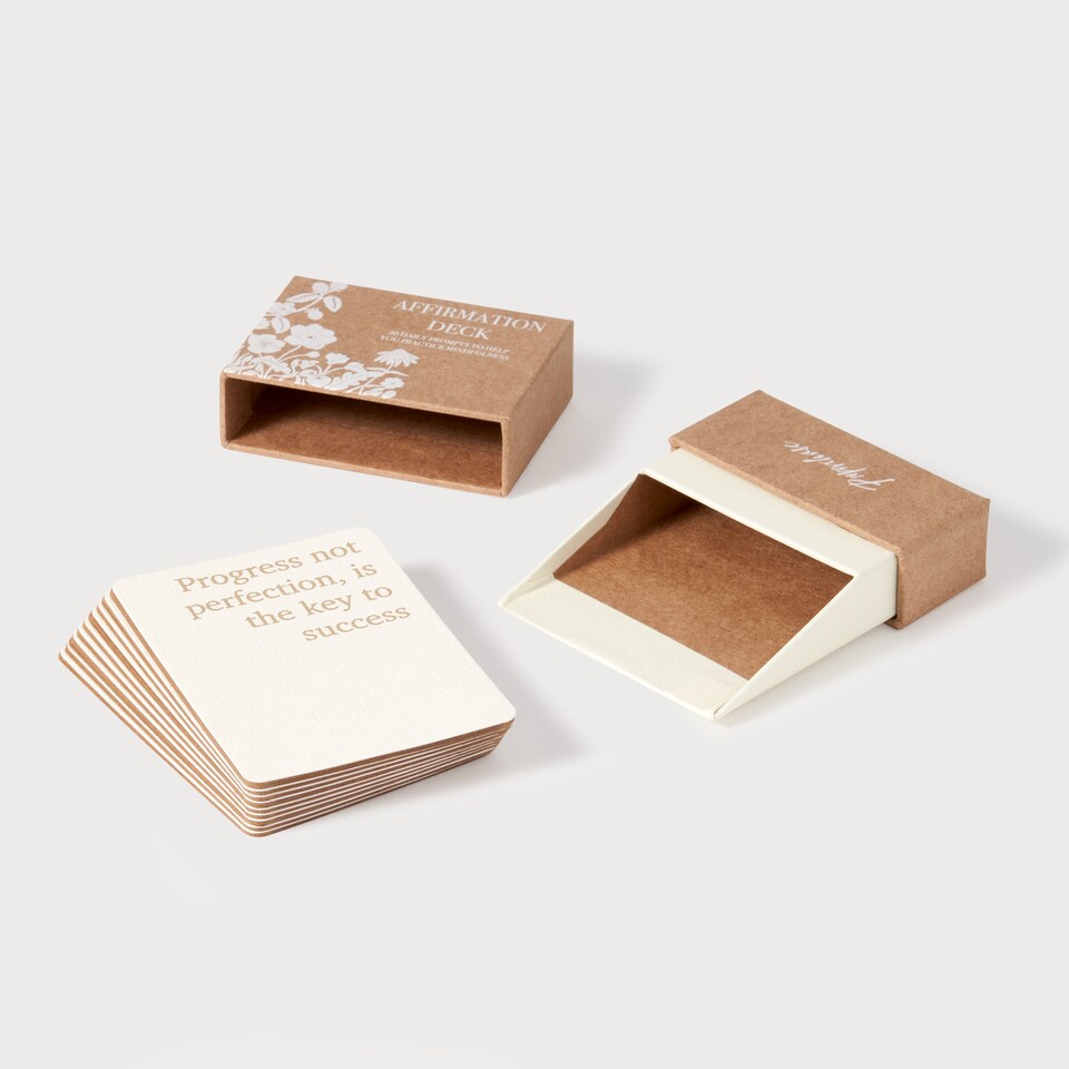 image 1 of Paperchase Full Bloom Affirmation Cards