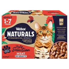 Webbox Natural Meat Selection In Gravy 12X100g