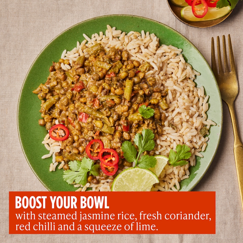 image 1 of Merchant Gourmet Thai Green Lentil Curry 280g