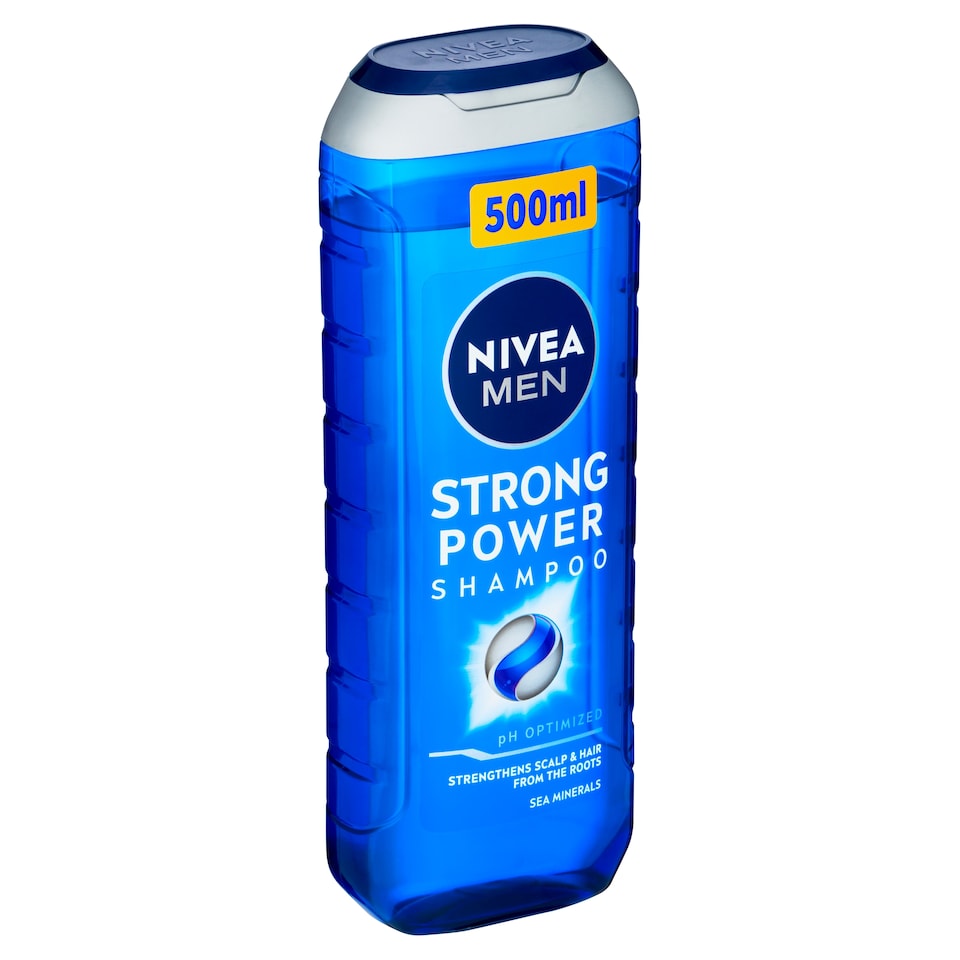 Obrázek 1 pro produkt Nivea Men Strong Power Šampon pro muže 500ml