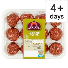 Shazans 12 Lamb Koftas 400g
