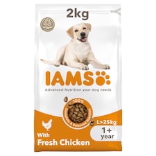 Iams Large Adult Dog Food With Chicken 2Kg