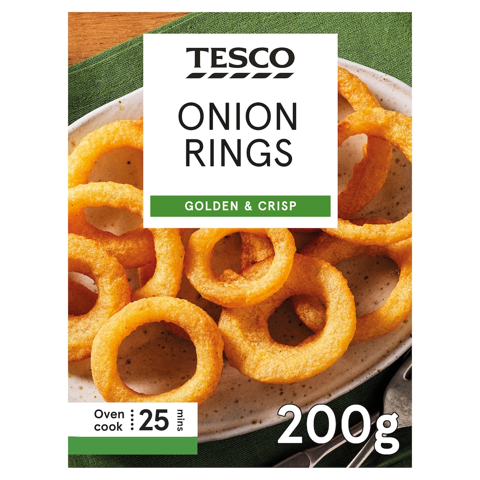 Tesco Onion Rings 200g