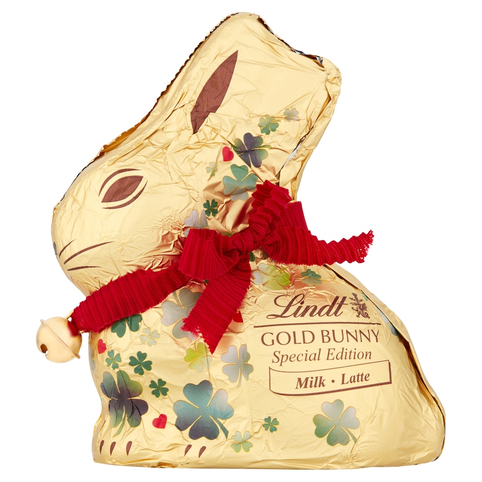 Lindt Milk Chocolate Gold Bunny Shamrock 100G
