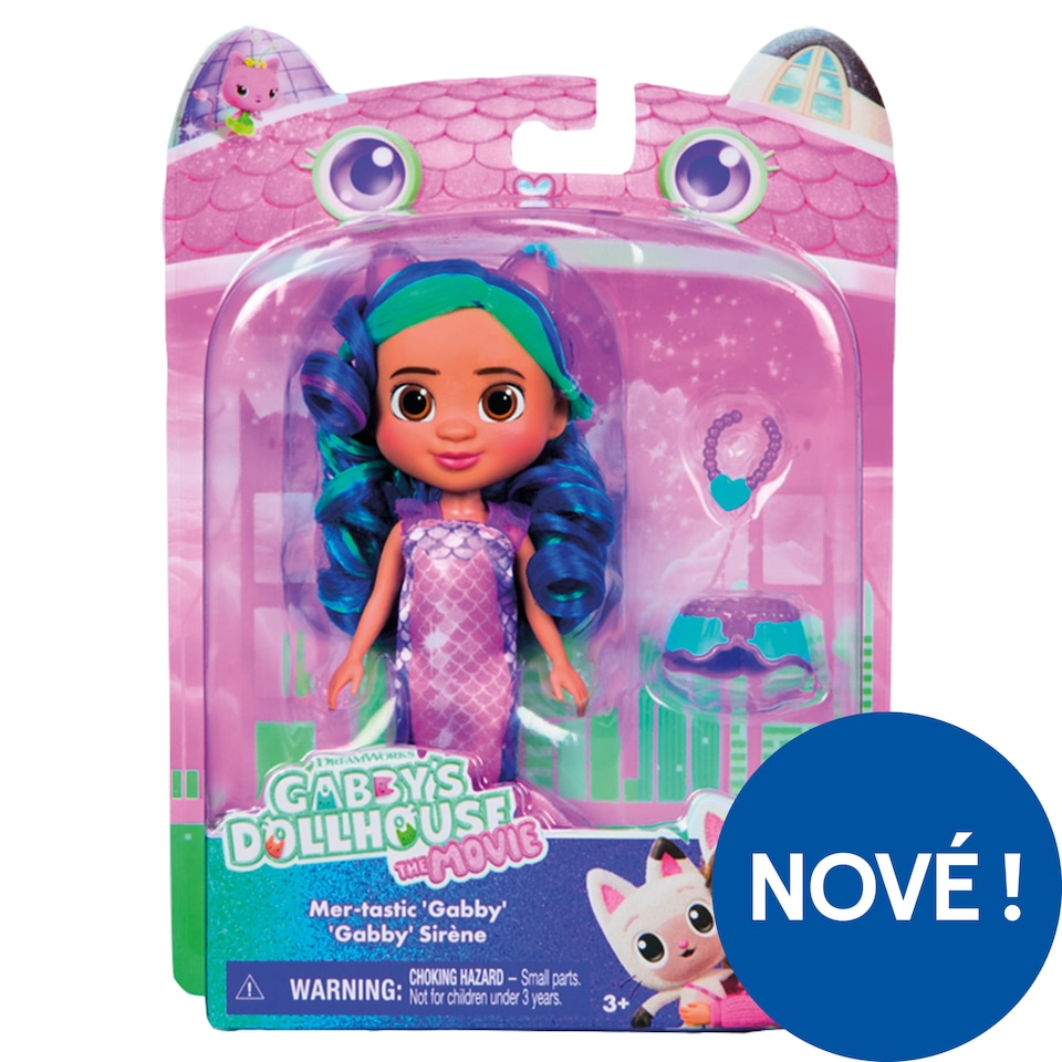 Gabby's Doll House The Movie Mer-Tastic Gabby hračka