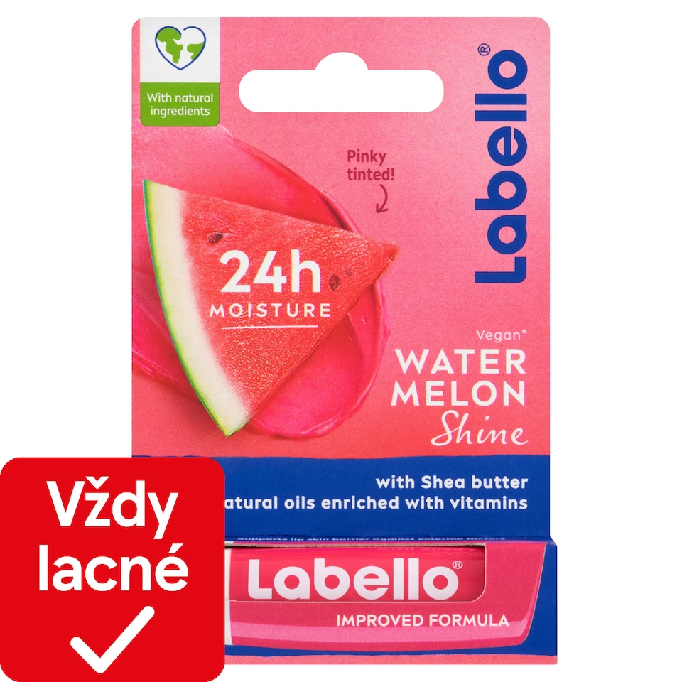 image 1 of Labello Watermelon Shine Toning Lip Balm 4.8 g