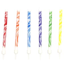 Tesco Marble Candles 12 Pack